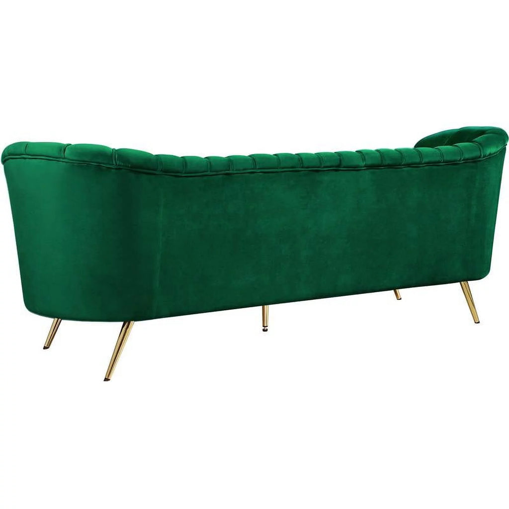 Green Velvet Sofa G5271