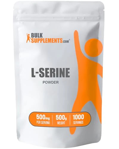 L-Serine 2000mg Powder Gluten Free Supplement M6821