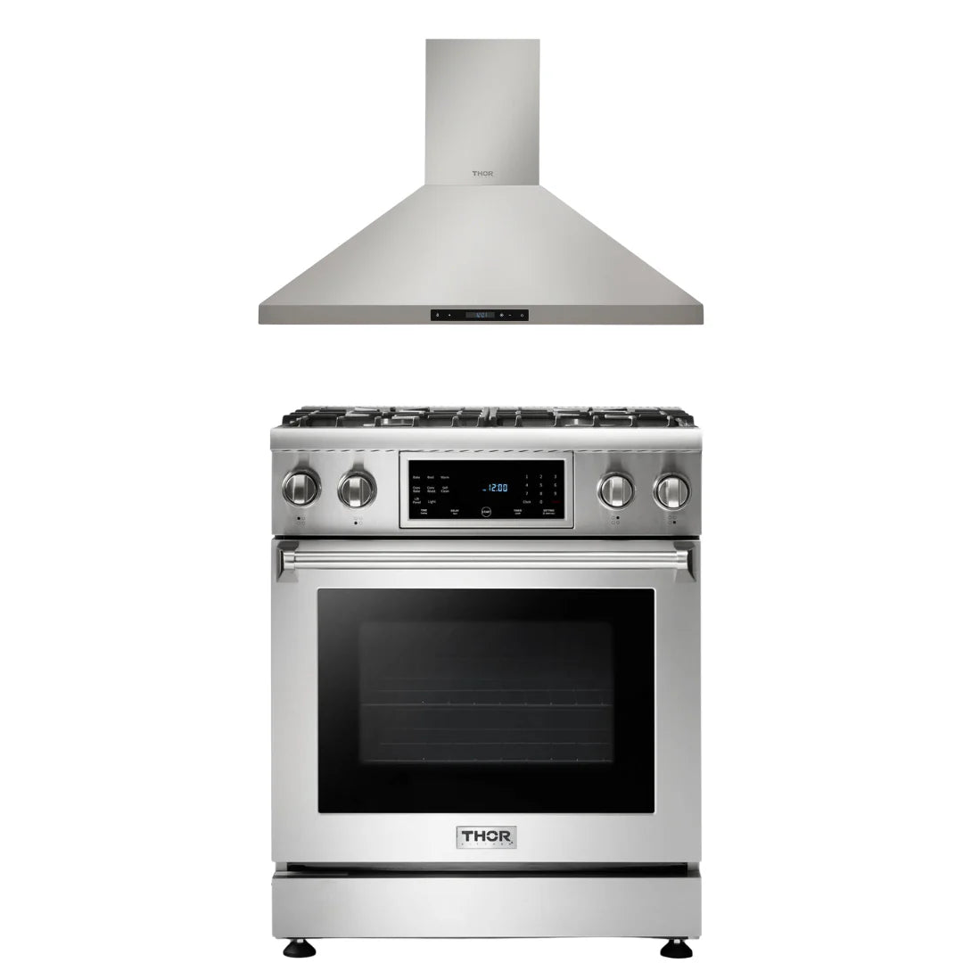 30 Propane Gas Range and Range Hood J684962