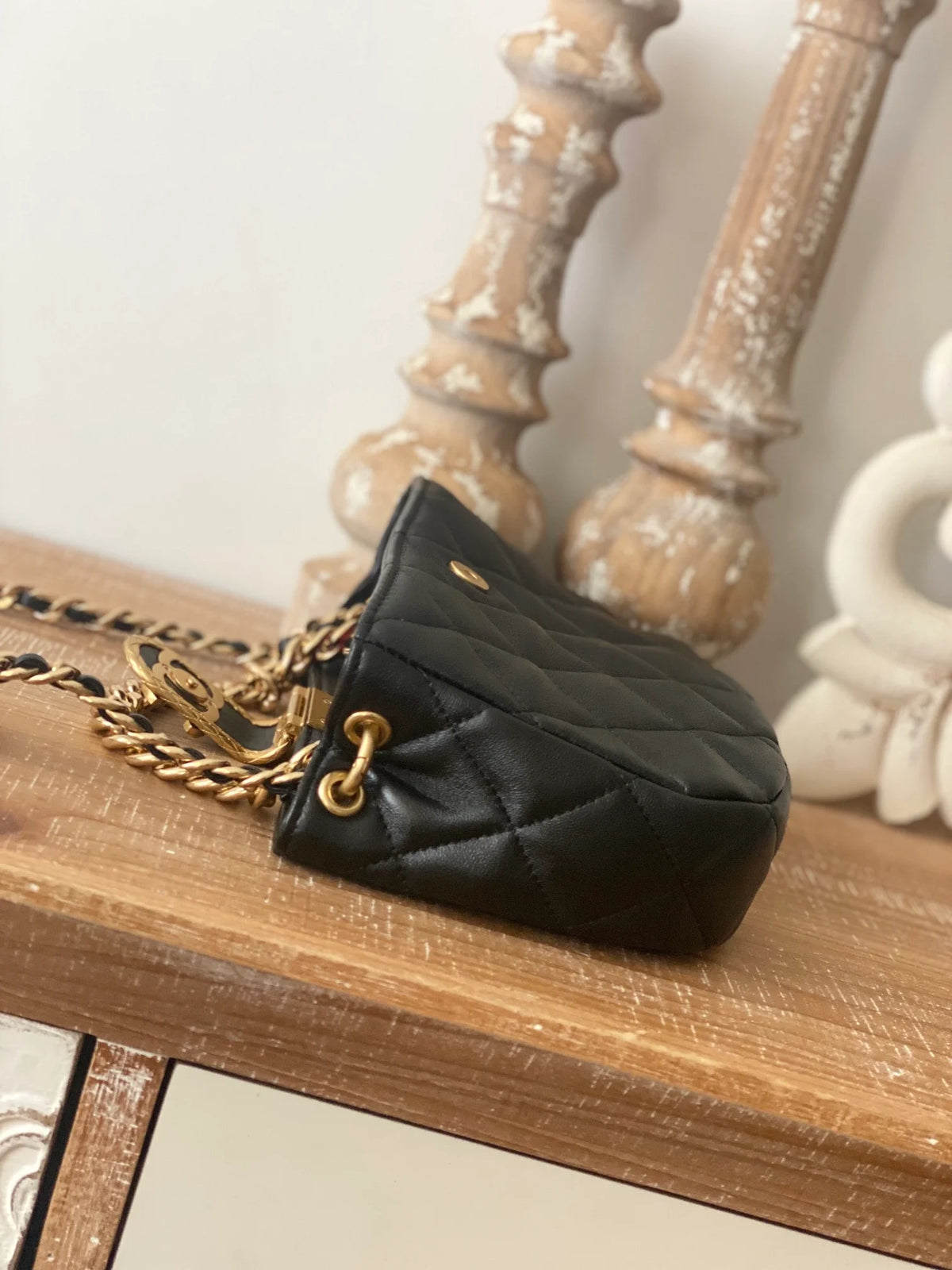 Small Hobo Bag Black I509