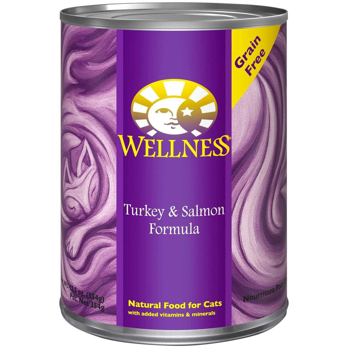 Turkey & Salmon Pate Canned Cat Food 12.5 oz Z913178