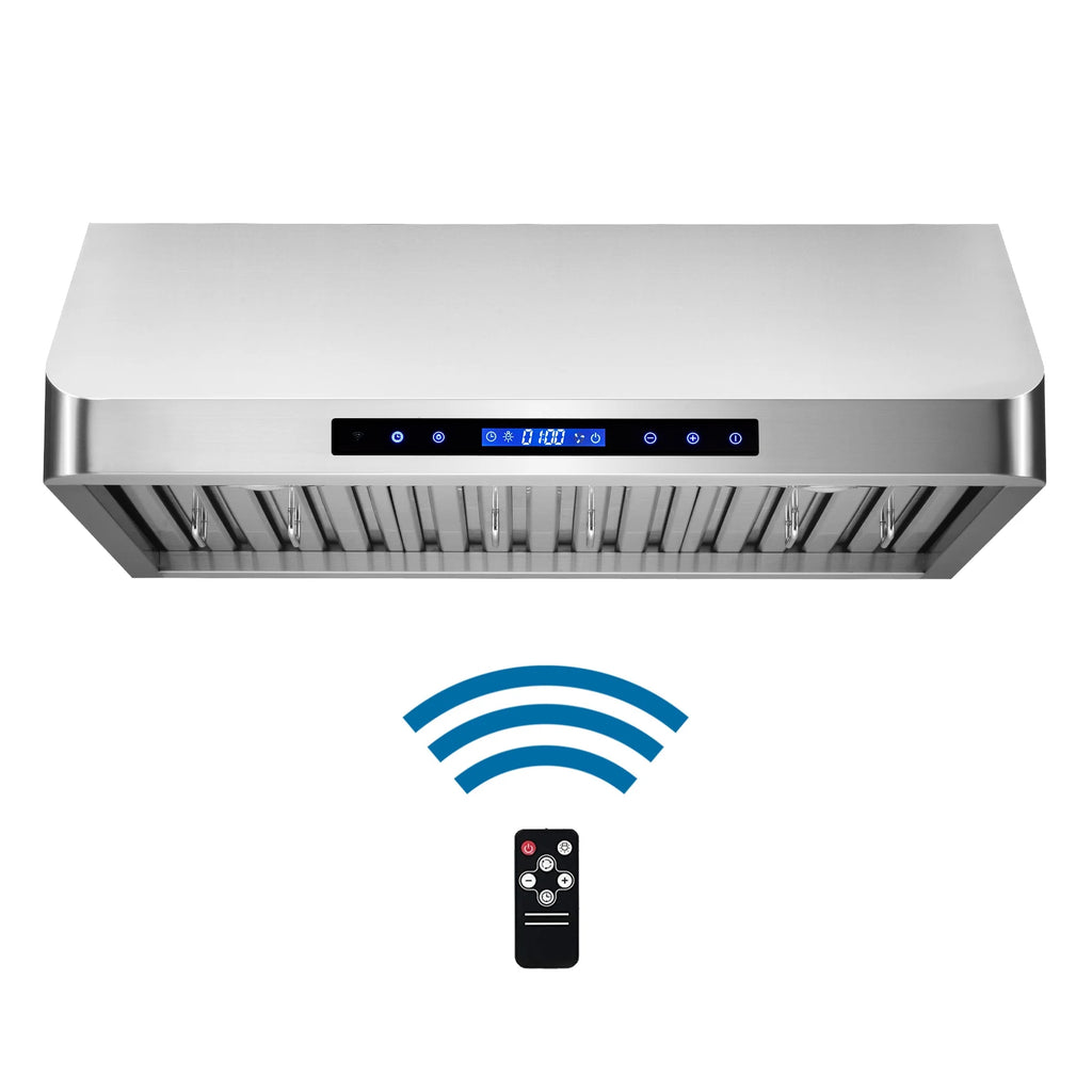 36 in. Ducted Under Cabinet Range Hood in Stainless Steel N694