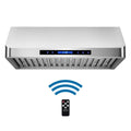 36 in. Ducted Under Cabinet Range Hood in Stainless Steel N694