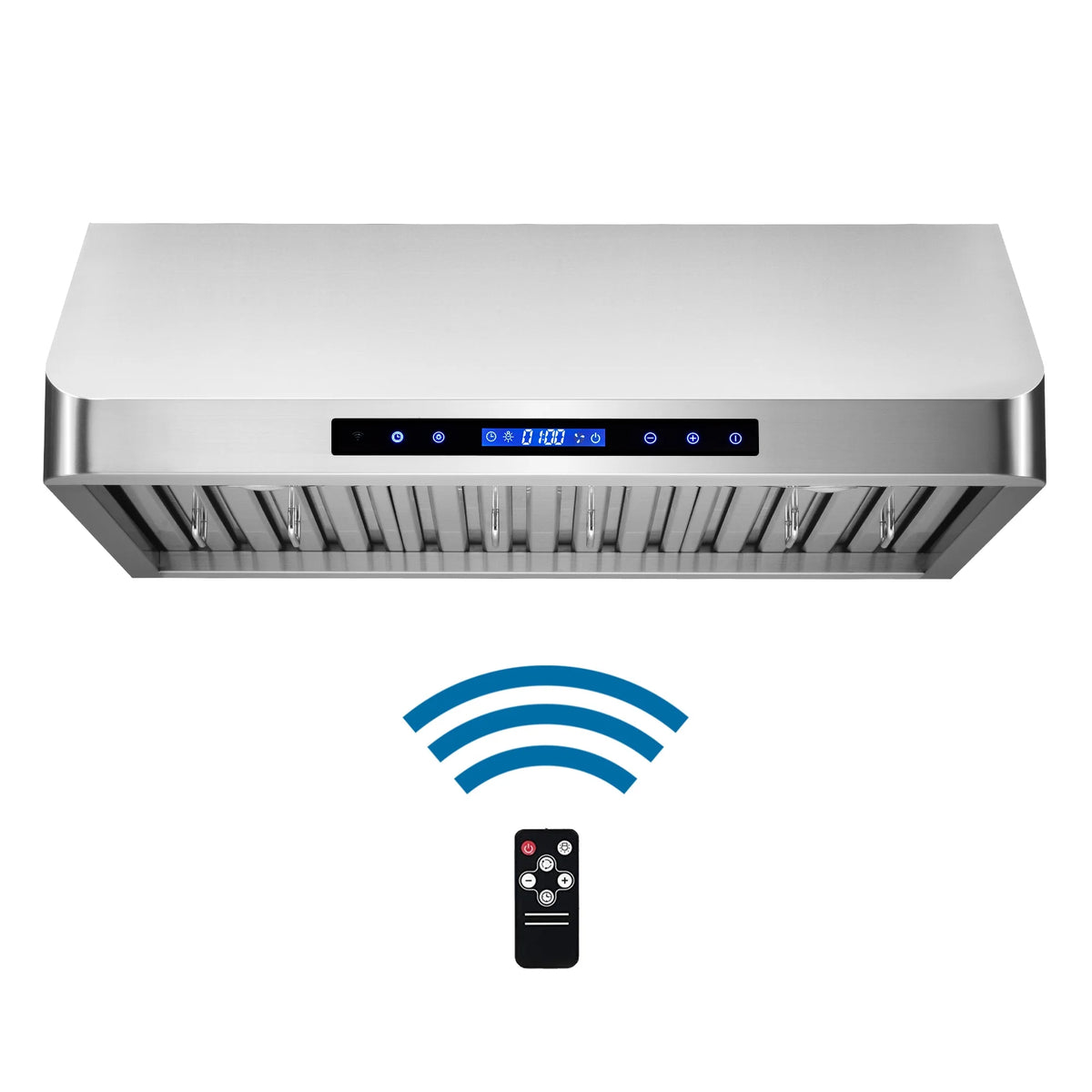 36 in. Ducted Under Cabinet Range Hood in Stainless Steel N694