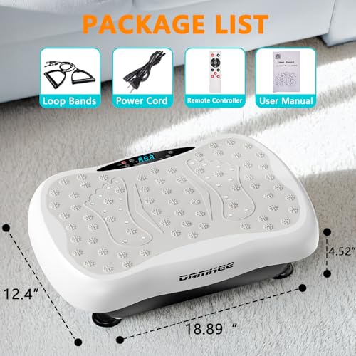 Vibration Plate Exercise Machine with 120 Speeds J82609