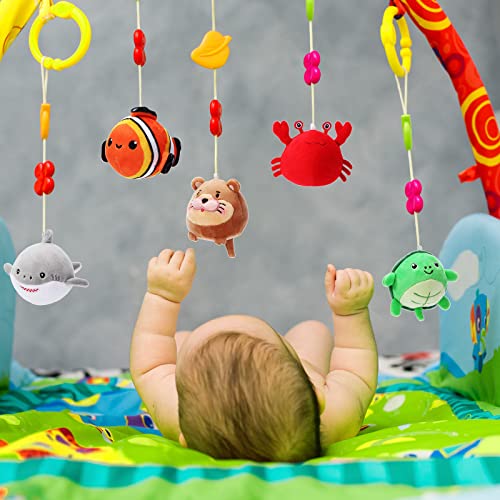 9 Pcs Mini Sealife Stuffed Animals 3.15 Inch Soft Plushies V31315