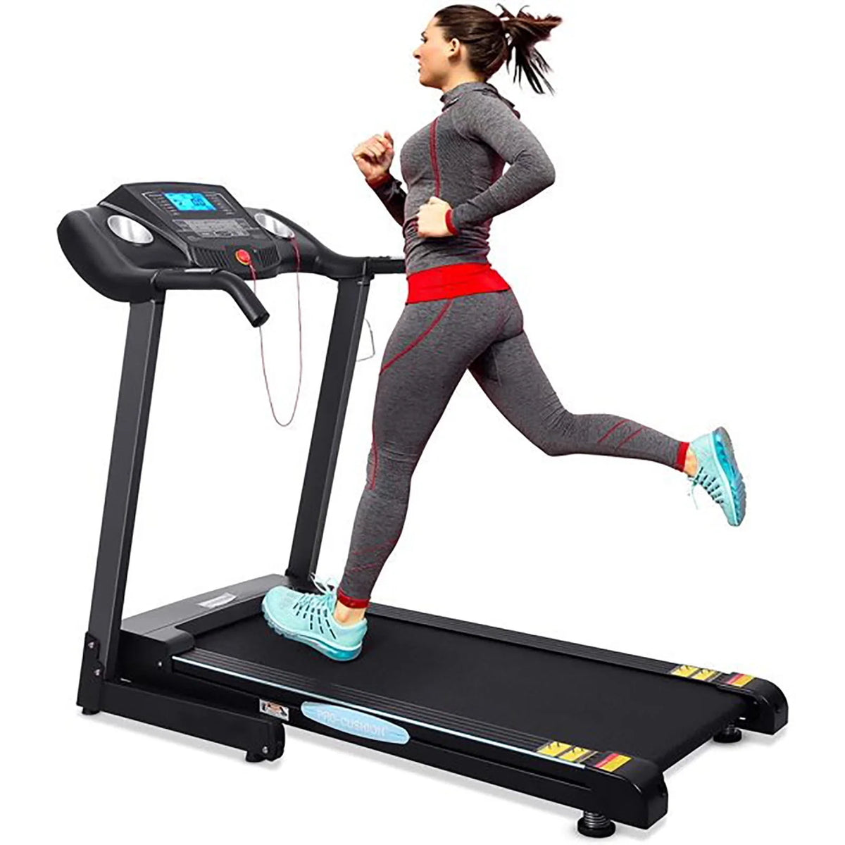 Folding Treadmill with 12-Level Automatic Incline G41945