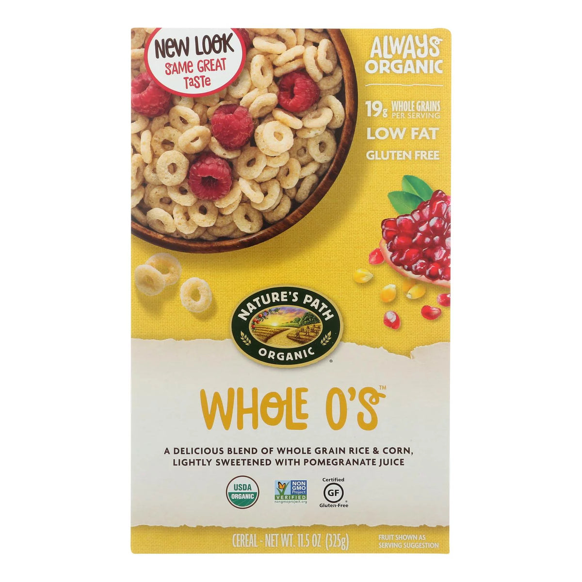 Whole O's Cereal 11.5 oz H289