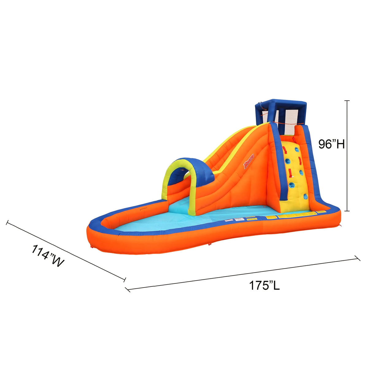 Inflatable Outdoor Backyard Water Slide Splash Toy L762090