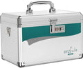 Medicine Lock Box with Combination Lock, 12 x 7.68 x 7.87 Inch Y3347
