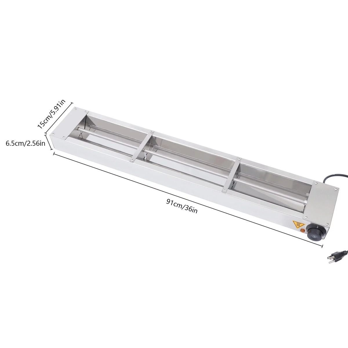 Commercial Food Warmer Bar Infrared Strip Heater X260