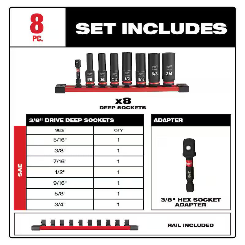12V Cordless 3/8 in. Ratchet Kit with 3/8 in. SAE Socket Set Y24544