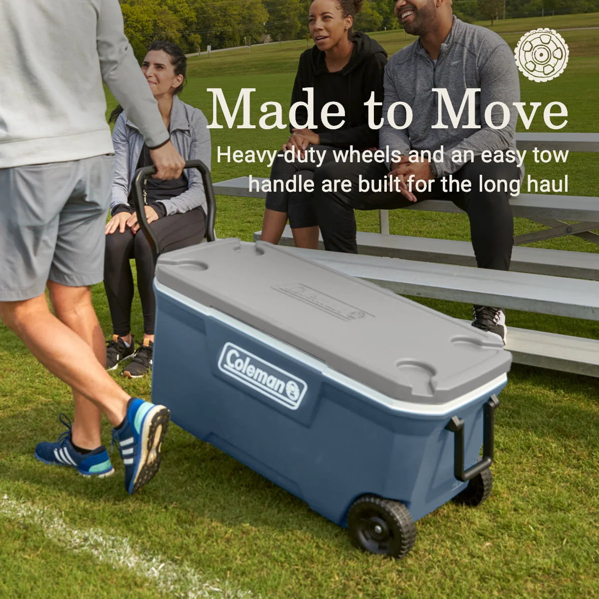 Wheeled Hard Chest Cooler P669366