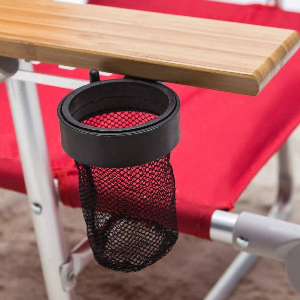 Red Padded Sports Chair with Footrest, 3 Pack H574