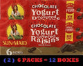 Chocolate Yogurt Covered Raisins 12 Boxes J981