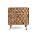 Handmade Mango Wood 3 Drawer Chest G3268