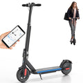 Electric Scooter with Folding Frame, Solid Tires, Dual Braking, Cruise Control P444