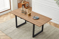 Extendable Dining Table with Metal Leg B343