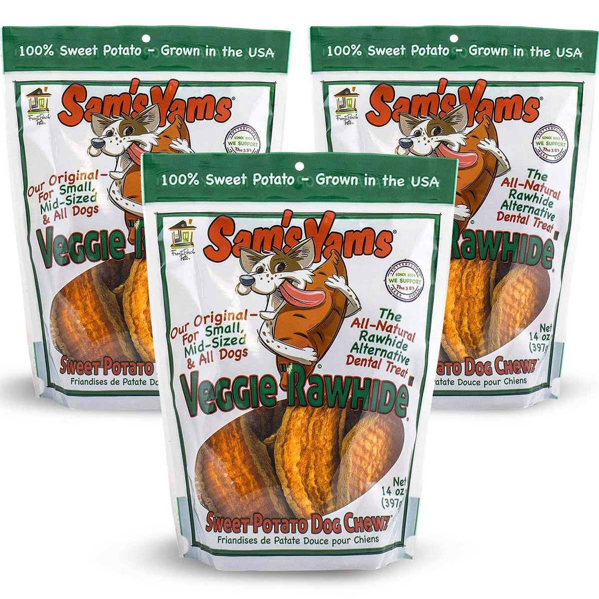 Sweet Potato Dog Treats B75844