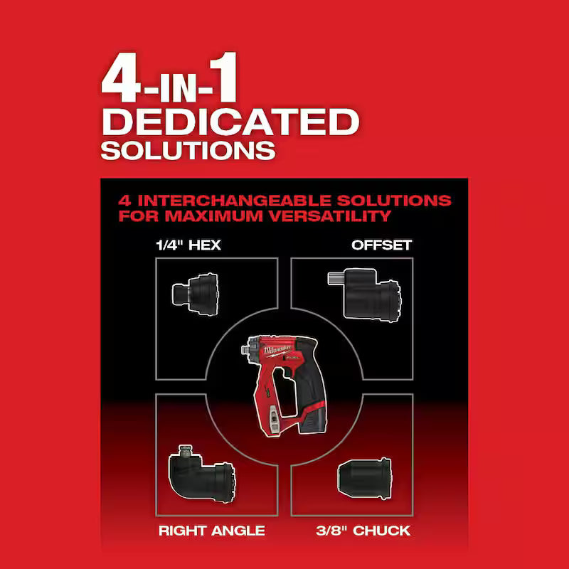 12V Lithium-Ion Brushless Cordless 4-in-1 Installation 3/8 in. Drill Driver Kit Z947977