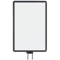 Matte Black Swivel Mount Sign Frame 14 x 22 in. J12985