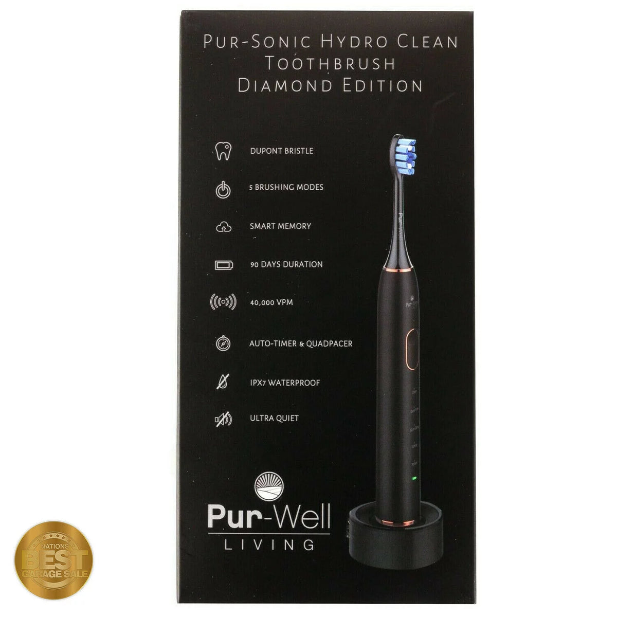 Black Electric Toothbrush L6885