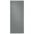 Matte Grey Glass Top Panel for 3-Door French Door Refrigerator K1265