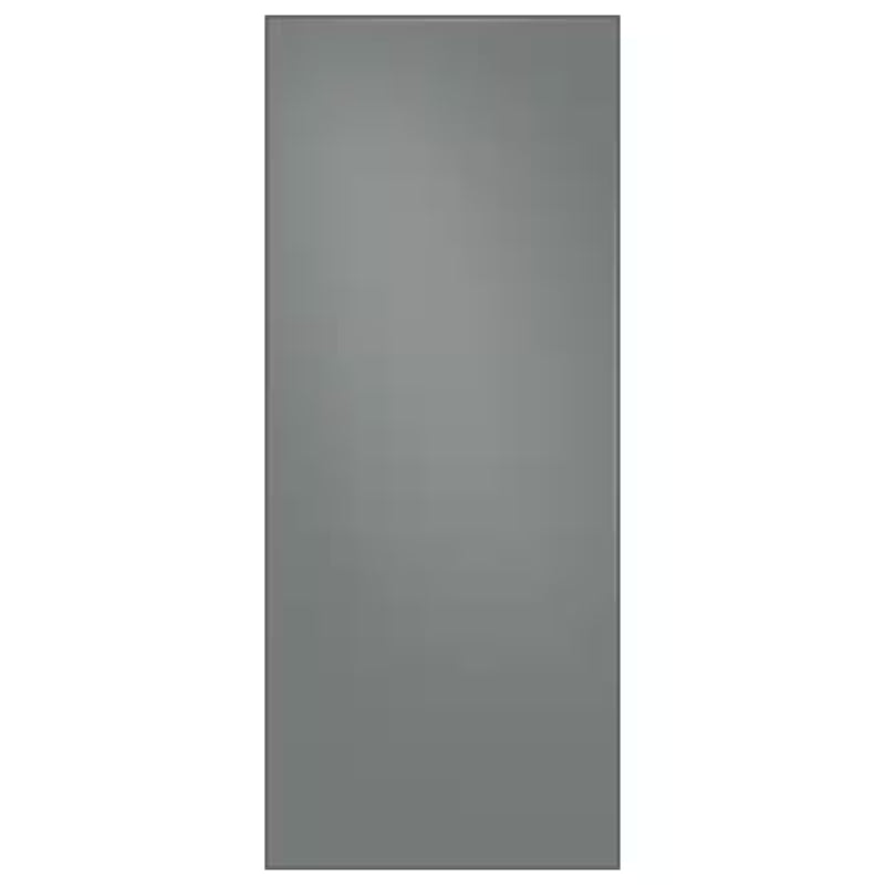 Matte Grey Glass Top Panel for 3-Door French Door Refrigerator K1265