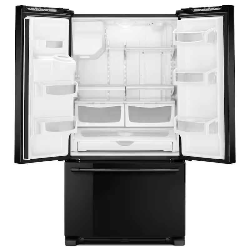 25 cu. ft. Black French Door Refrigerator L22332