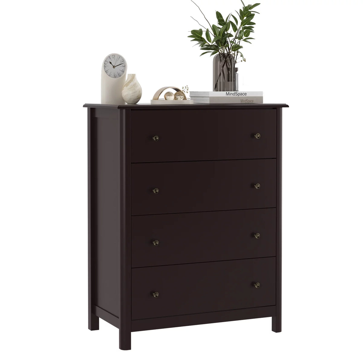 White 4 Drawer Dresser K423