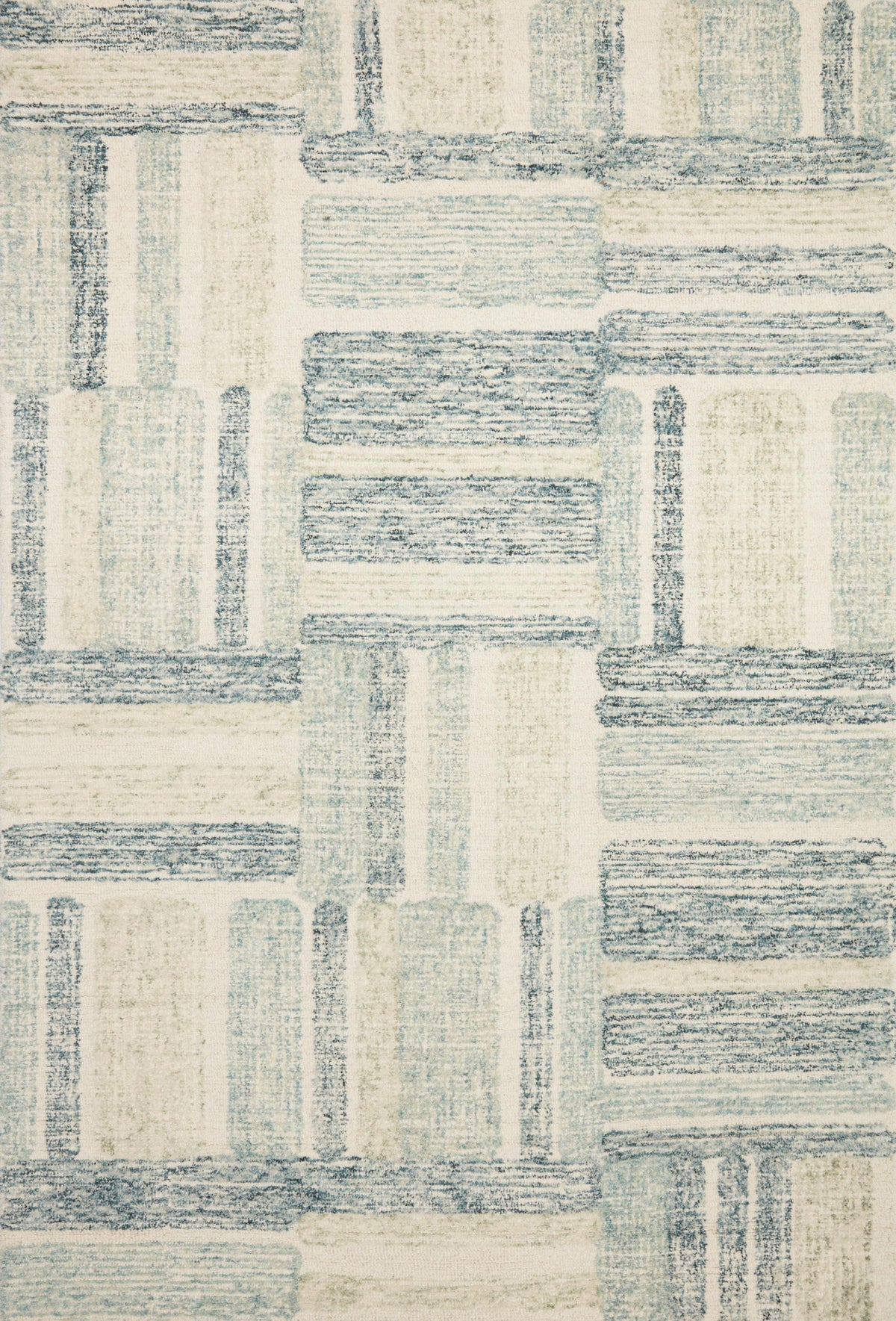 Aqua Denim 8'6 x 12' Rug L991