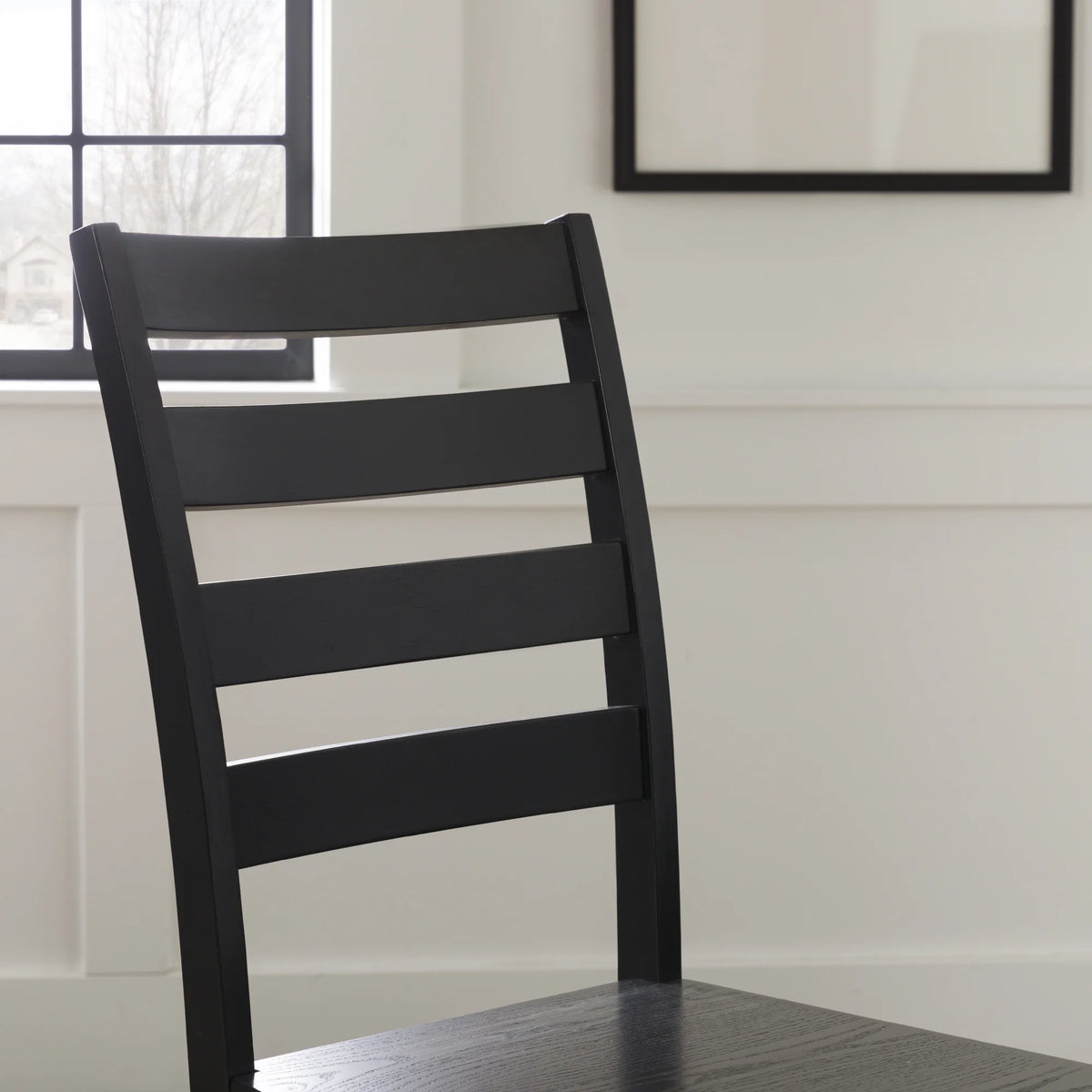 Set of 2 Black Dining Chair P86588