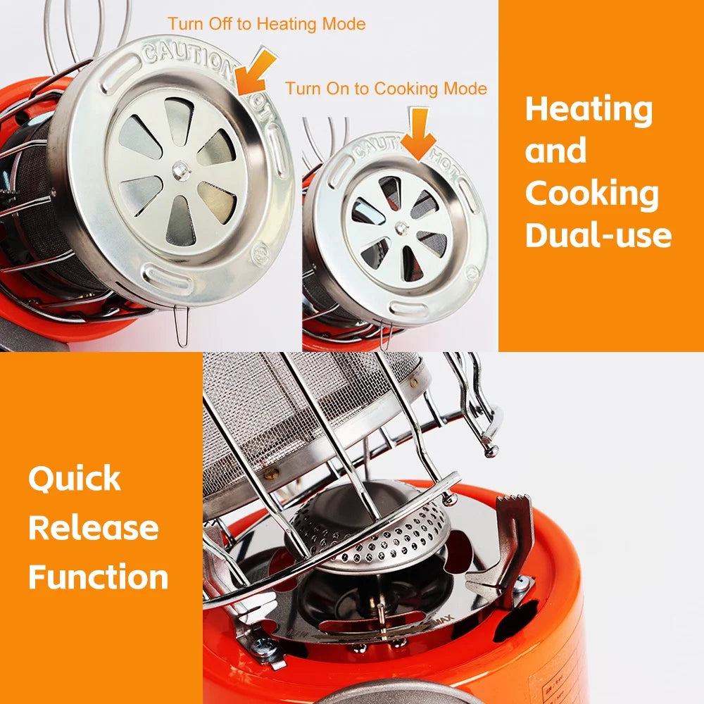 2000w Portable Heater and Stove W8063