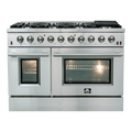 48 Freestanding Gas Range with 8 Sealed Burners in Stainless Steel Y962795