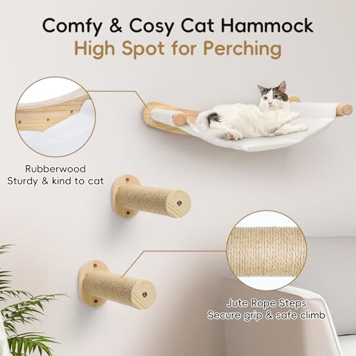 Cat Wall Hammock with 2 Steps X28099