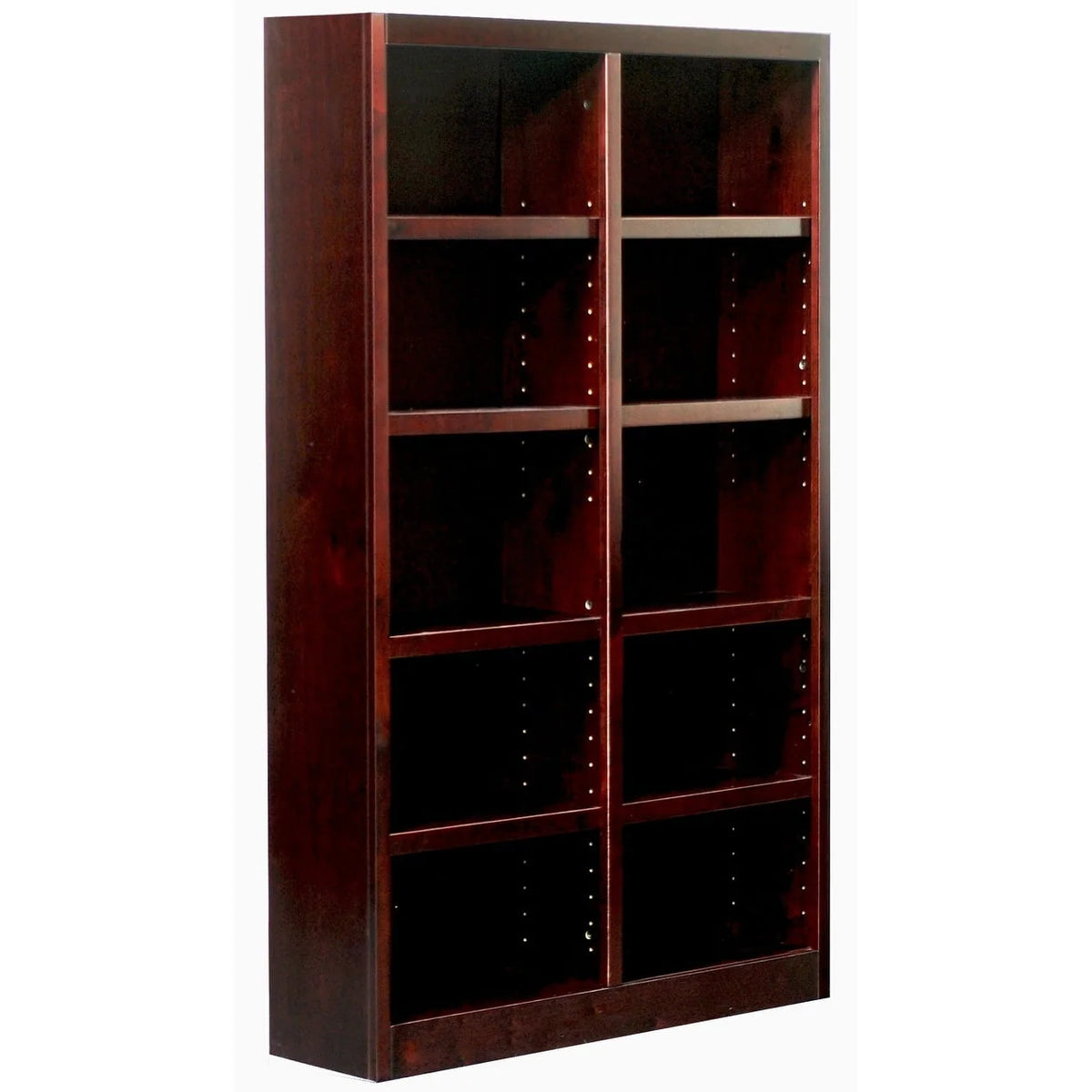 10 Shelf Oak Bookcase D622