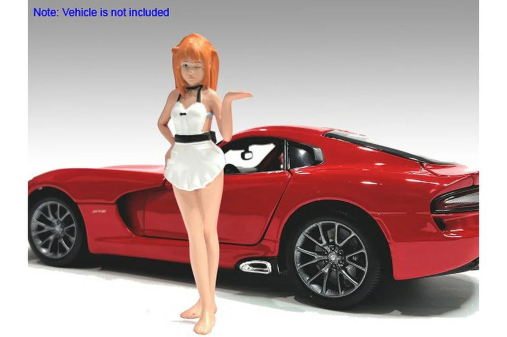 White 1/24 Scale Figurine T9361