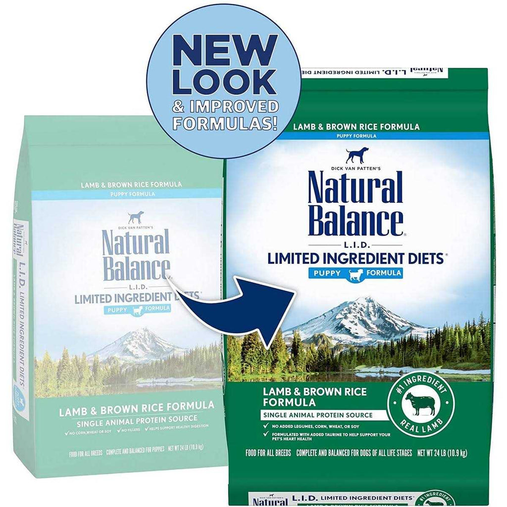 Limited Ingredient Lamb & Brown Rice Dry Dog Food J378
