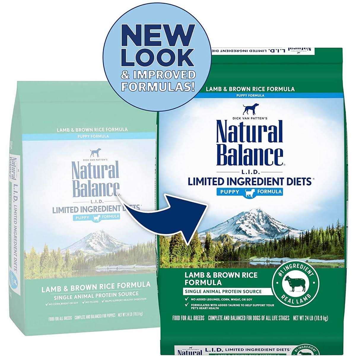Limited Ingredient Lamb & Brown Rice Dry Dog Food J378