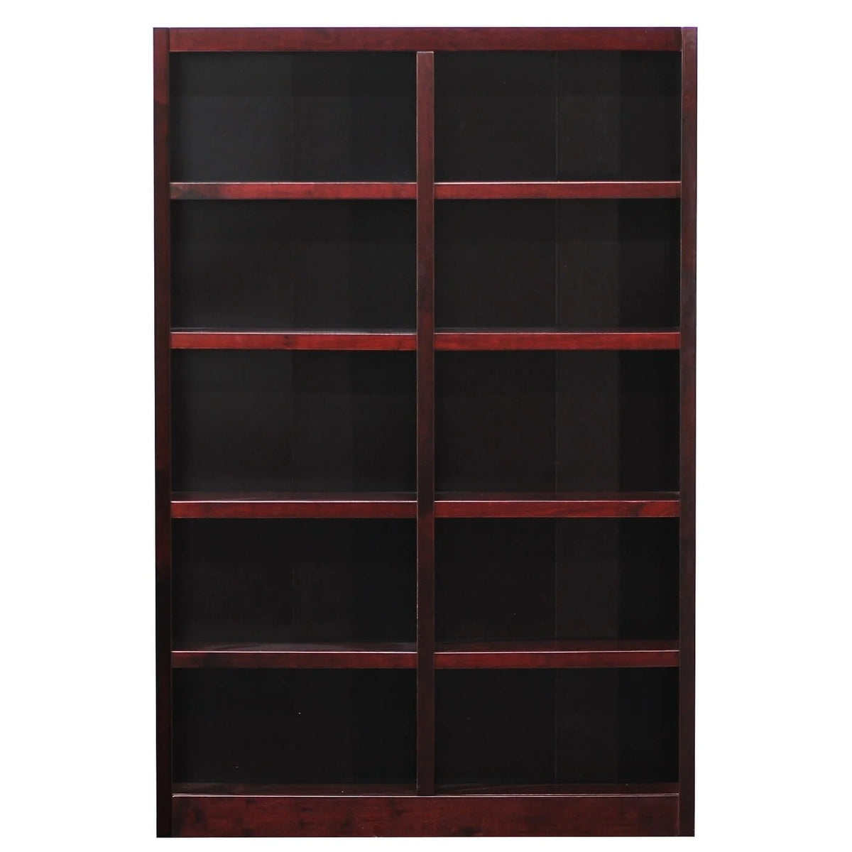 10 Shelf Oak Bookcase D622