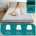 Japanese Floor Mattress Futon Mattress Grey Full P5579