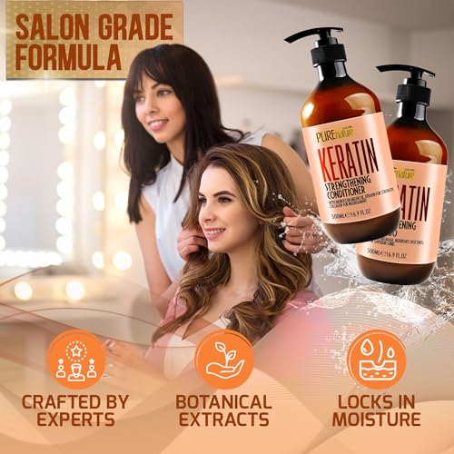 Sulfate Free Argan Oil Shampoo and Conditioner Set C256