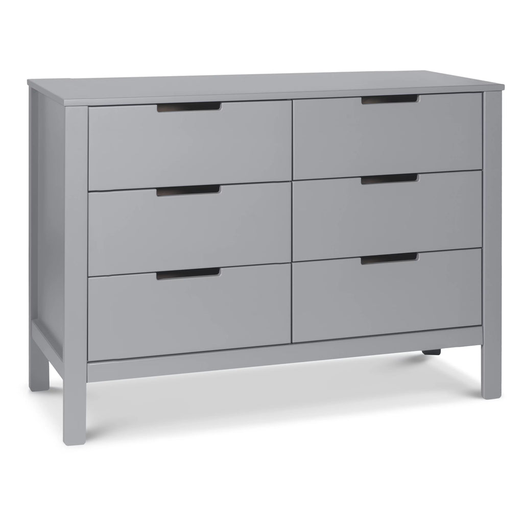 White 6-Drawer Dresser M5175