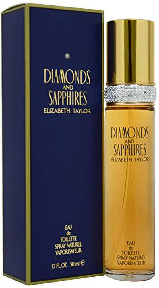 White Diamonds and Sapphires Perfume 1.7 Fl. Oz Pack 3 J37719