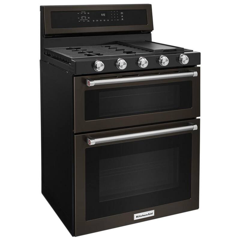 6.0 cu. ft. Double Oven Gas Range with Convection Oven E953357