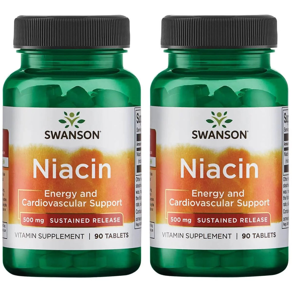 Niacin 500 mg 90 Tabs 2 Pack H66422