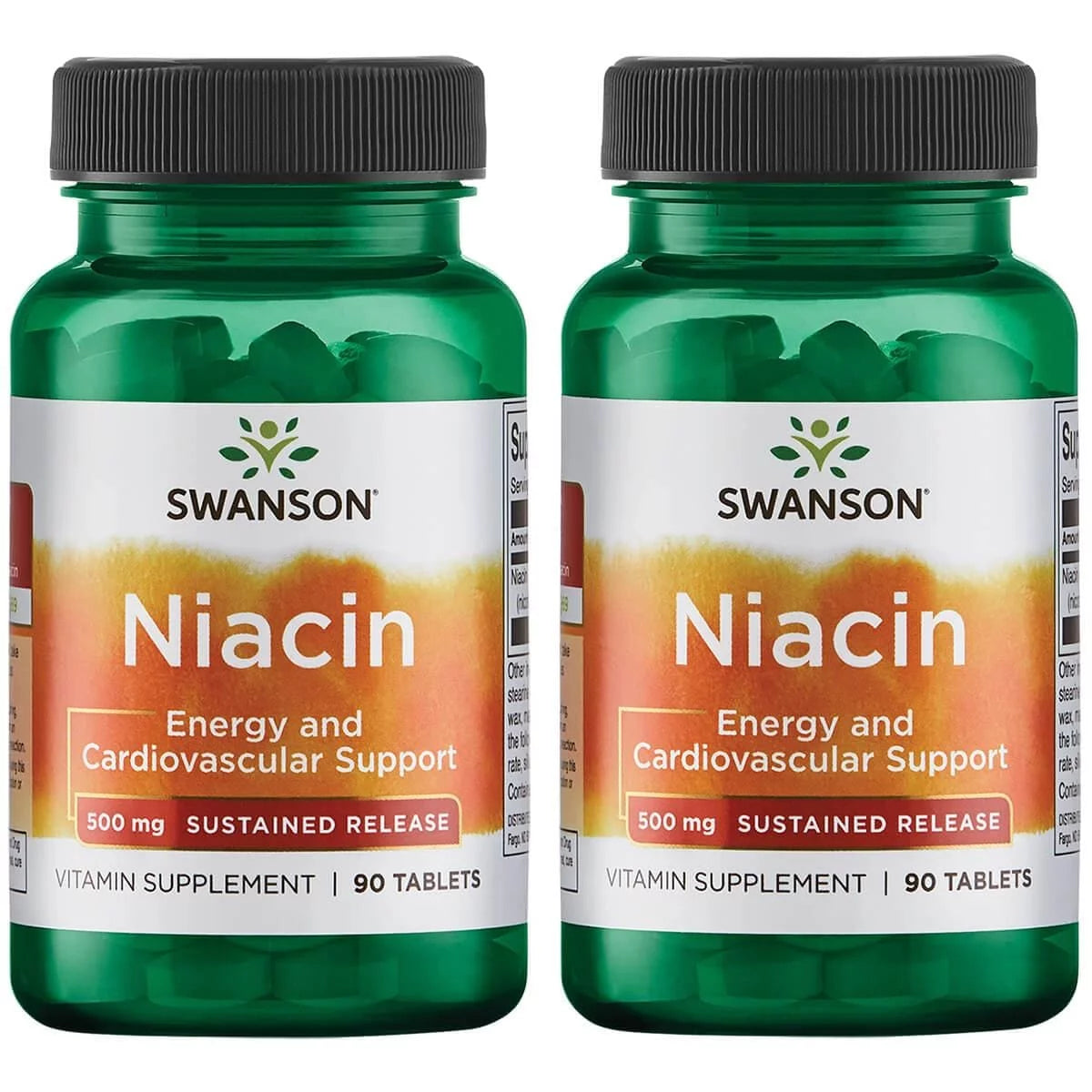 Niacin 500 mg 90 Tabs 2 Pack H66422