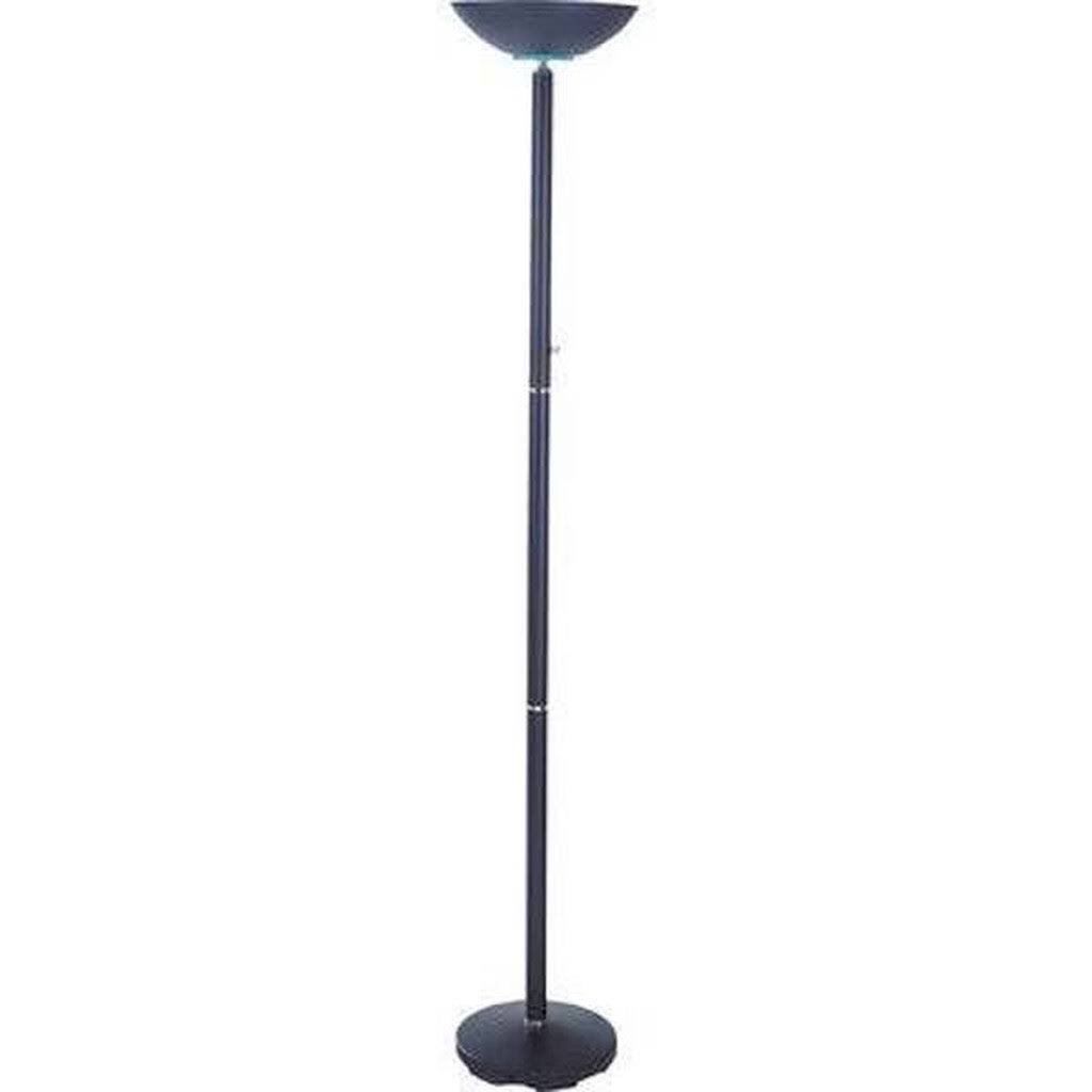 72" Black Torchiere Floor Lamp D686383