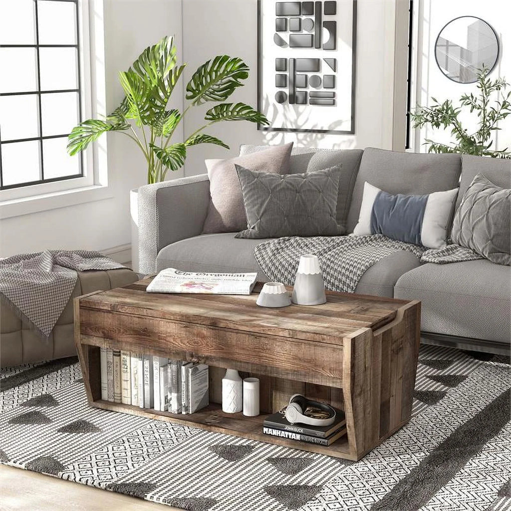 Wood Lift-Top Coffee Table O22331