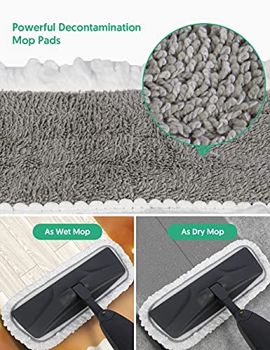 Microfibre Spray Floor Mops with 3 Mop Heads & 635 ML Bottle S20236